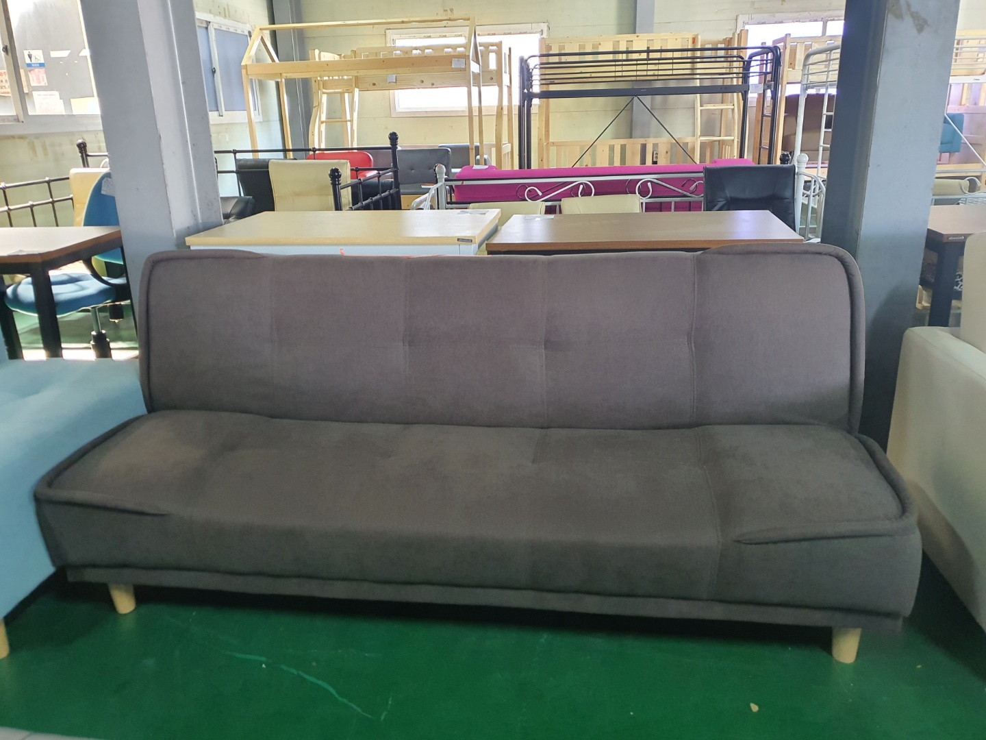 [B등급] 211027-11 밀란패브릭소파베드_패브릭_브라운